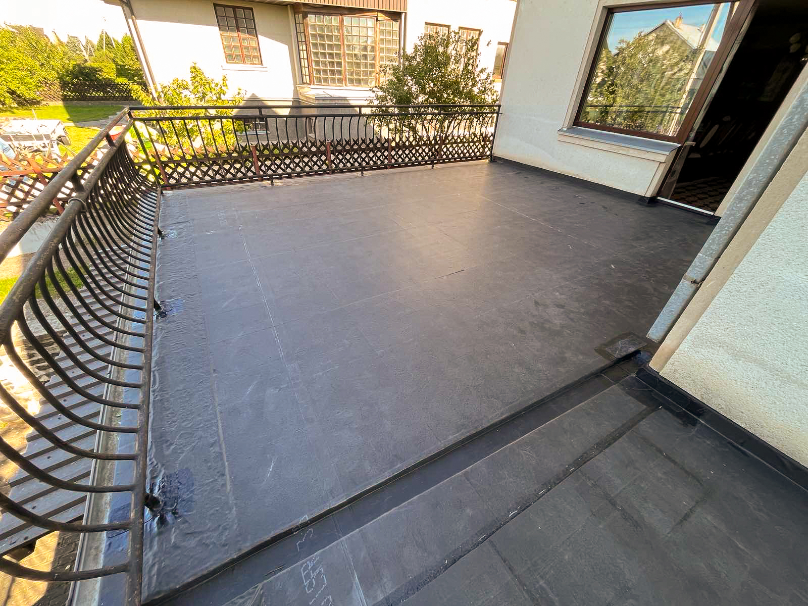 EPDM hidroizoliacinė danga terasai